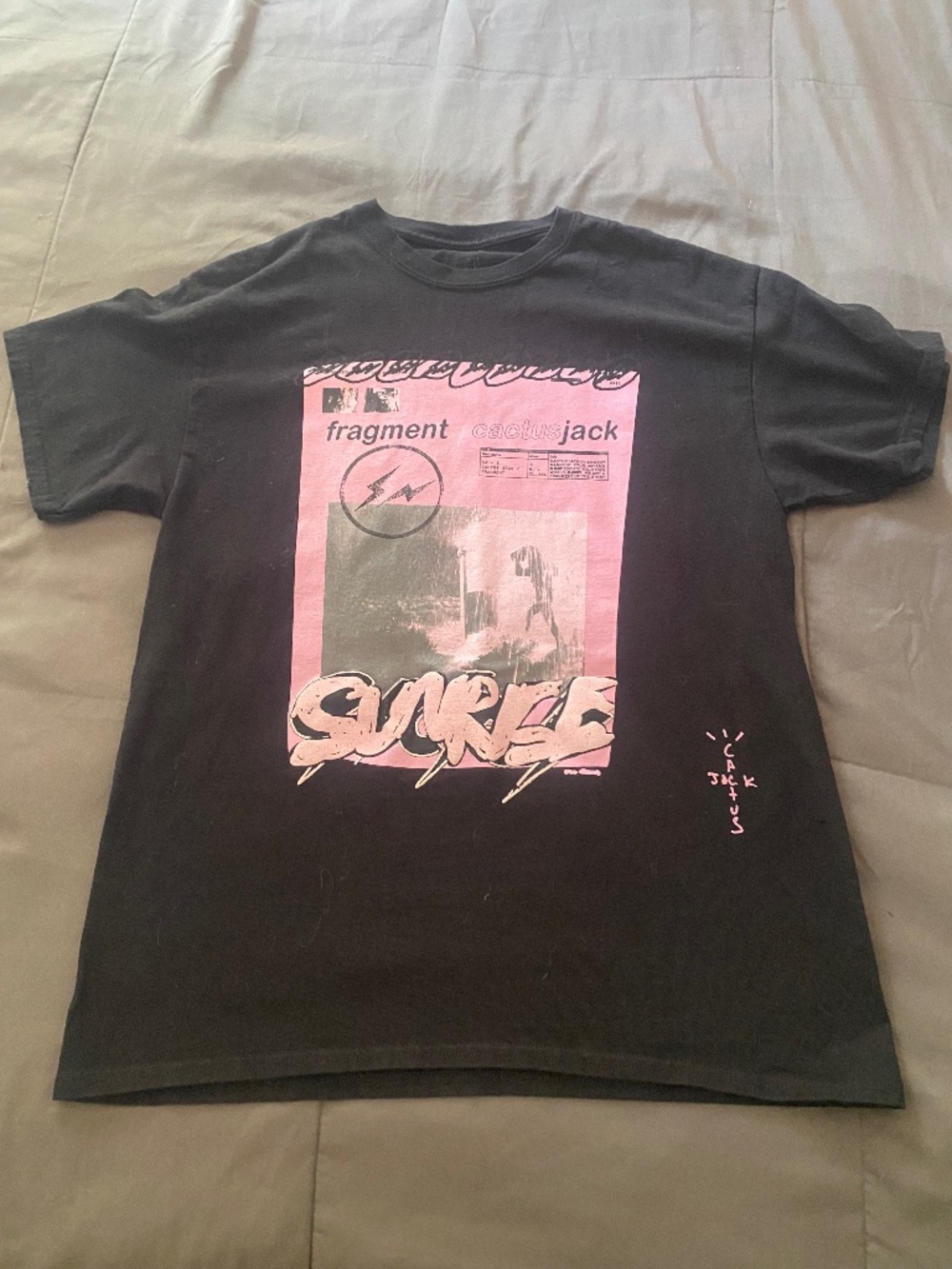 Travis Scott Cactus Jack Fragment tshirt Medium Large
